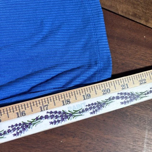 Gilli One Piece Cropped Wide Leg Jumper Sz Medium. Royal Blue - Picture 10 of 10